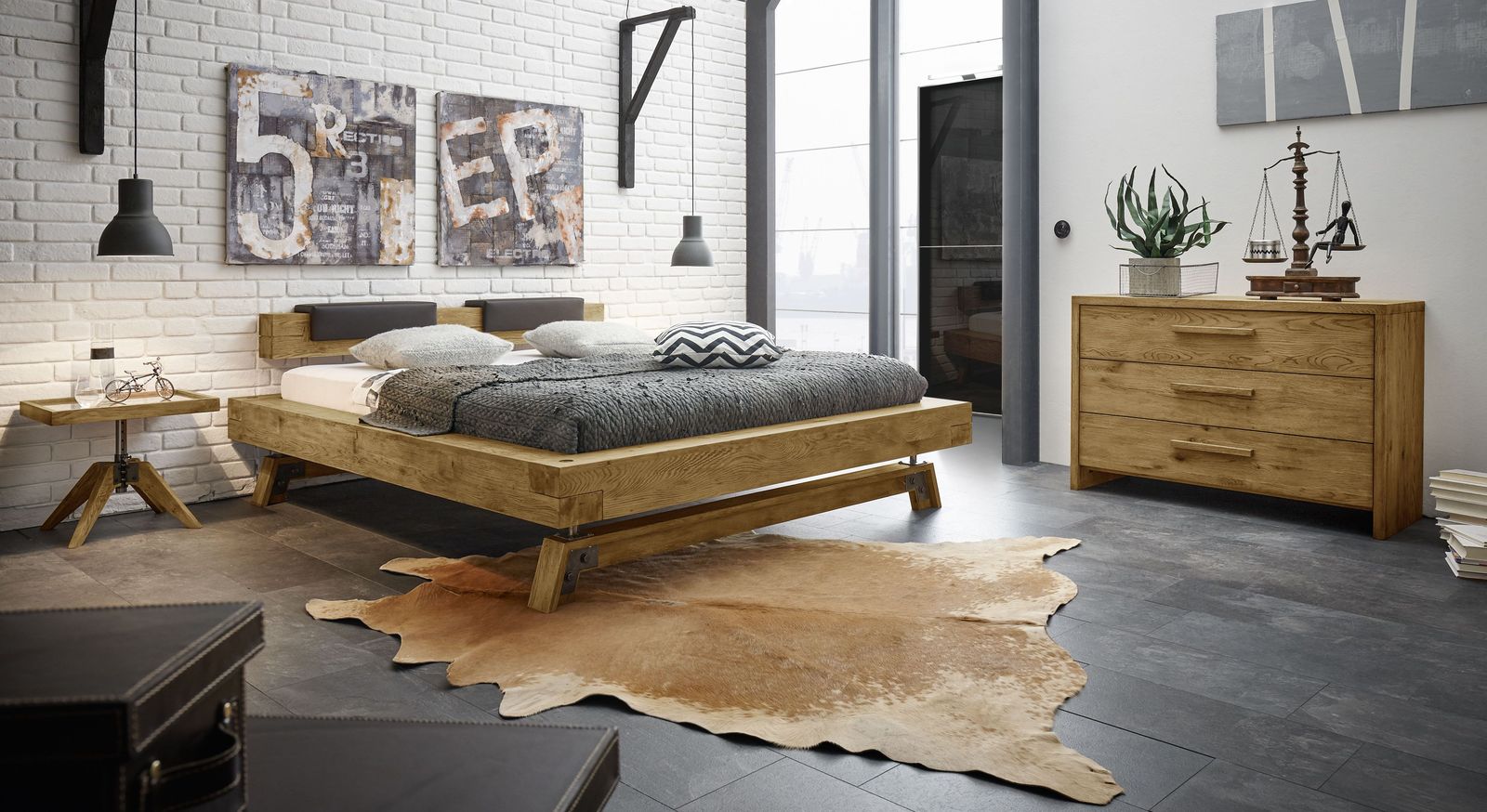 Betten & Möbel BETTEN.de Stilwelt Industrial Fabrik-Charme mit ᐅ
